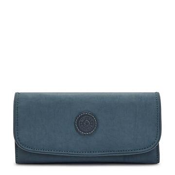 Kipling Money Land Snap Wallet Portefeuille Donkerblauw Grijs | NL 1024FD